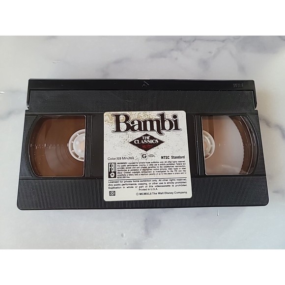 Bambi (VHS,1997,Diamond Edition) - Picture 3 of 10
